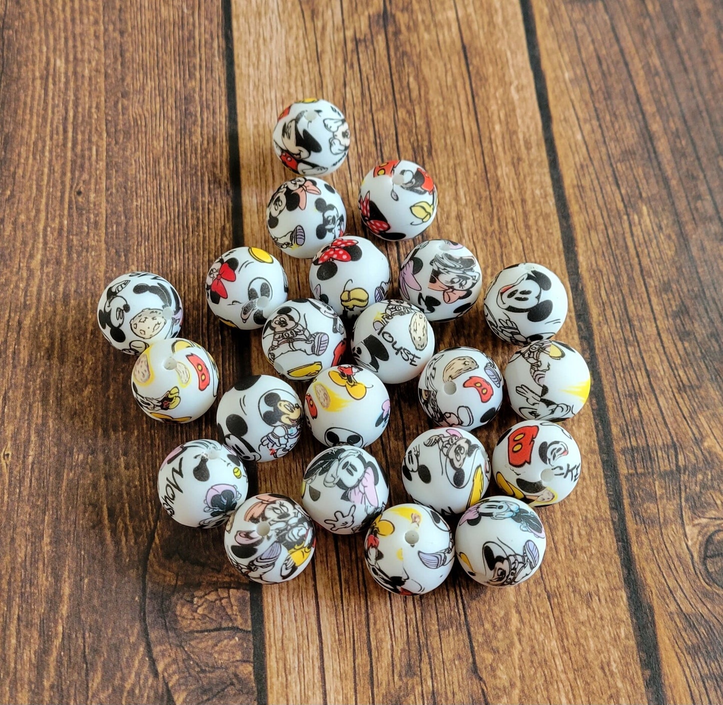 Mouse Silicone Bead