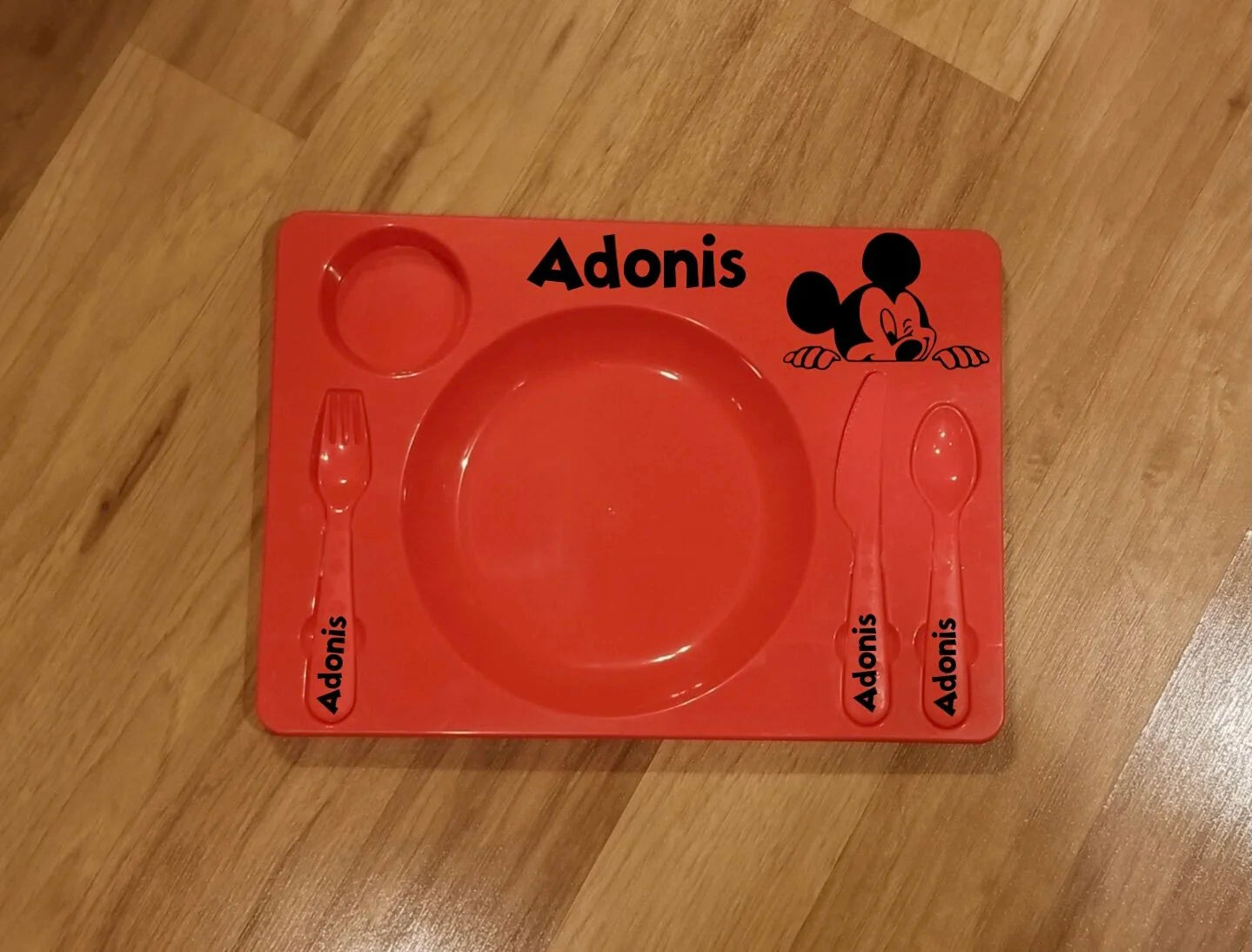 Personalized Food Tray