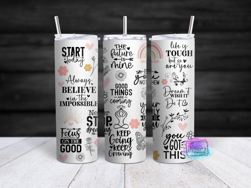Inspirational Tumbler