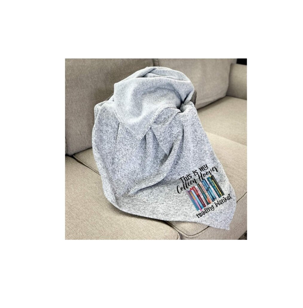 This is my Colleen Hoover Reading Blanket
