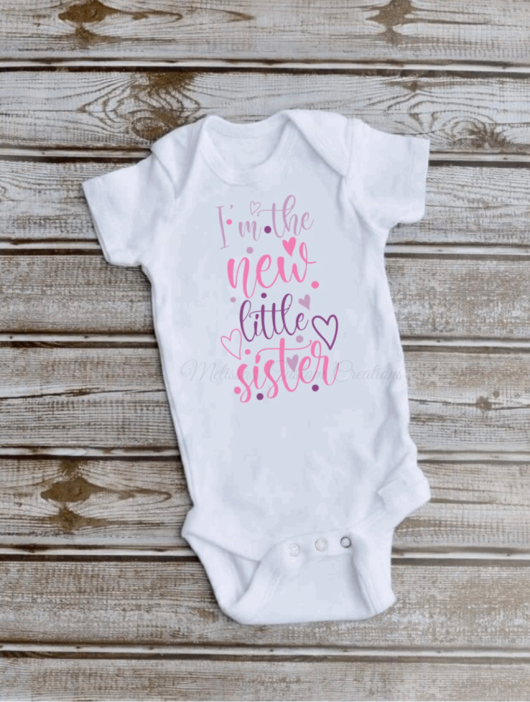 "I'm the new Little Sister" Bodysuit