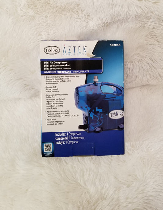Testors Aztek Airbrush System Mini Air Compressor
