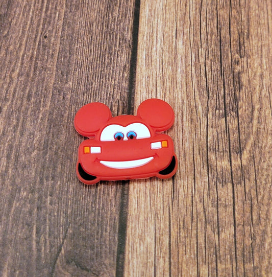 Red Car Focal Bead