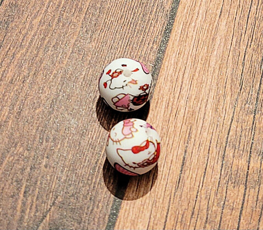 Kitty Silicone Bead