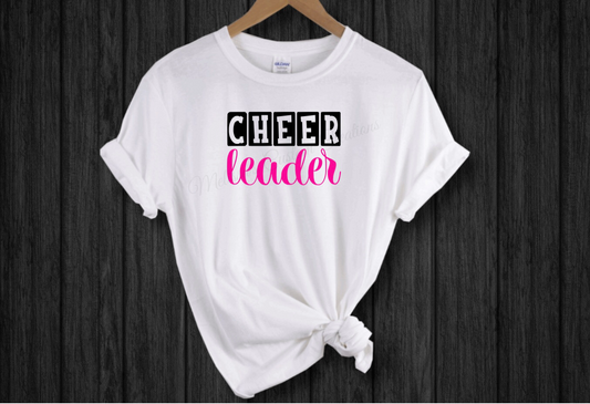 Cheerleader T-Shirt (Choose your colors)