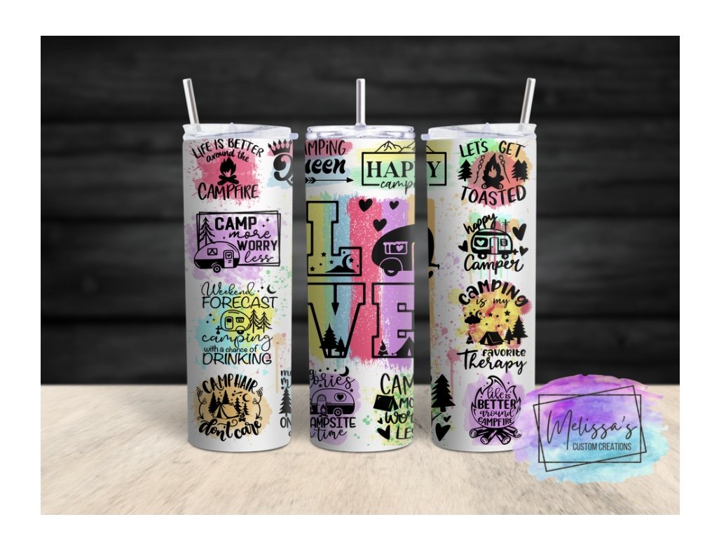 Love Camping Tumbler