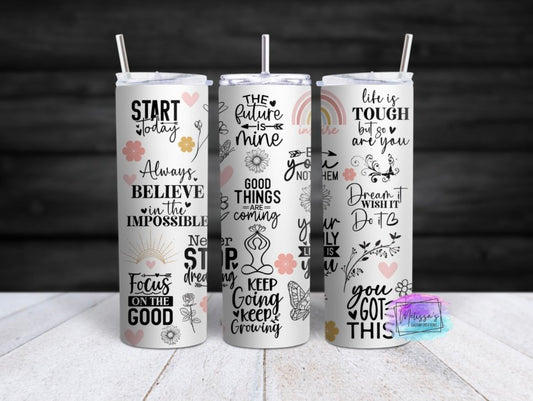 Inspirational Tumbler
