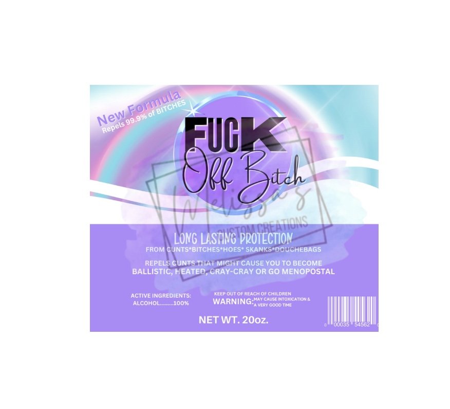 F Off B*tch Sublimation Tumbler