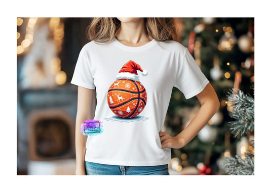 Christmas Basketball T-Shirt