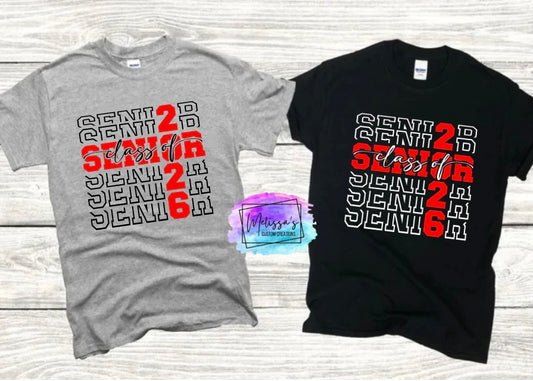 Senior Class of 2026 T-Shirt (Choose your colors)