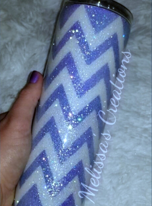 20 oz. Skinny Chevron Tumbler