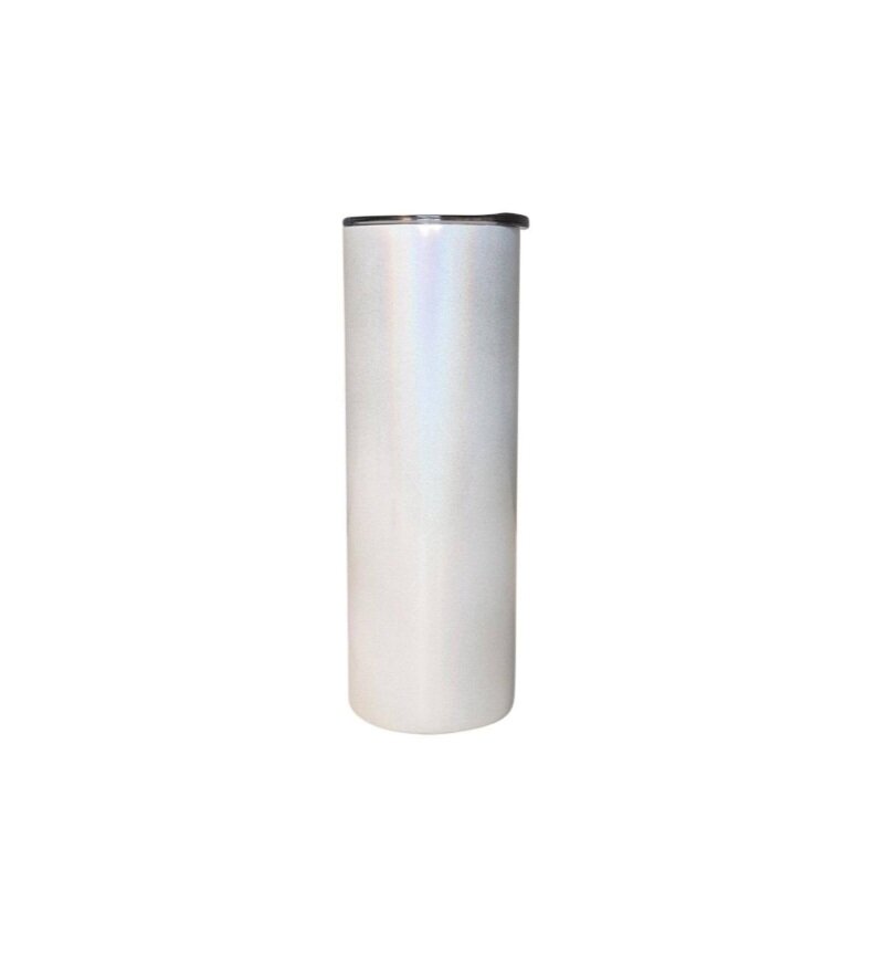 CUSTOM 20oz Skinny Holographic Sublimation Tumbler