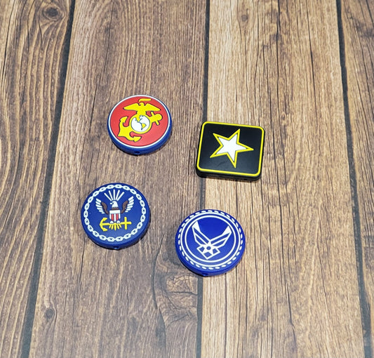 Military Focal Bead